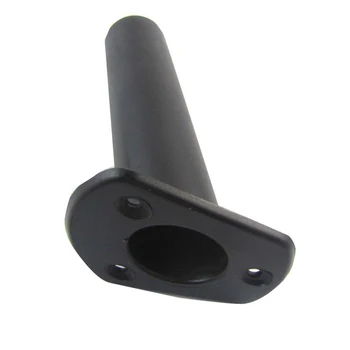 

High 2 Pcs/Set Plastic Flush Mount Fishing Boat Rod Holder Bracket And Cap Cover Kayak DOG88