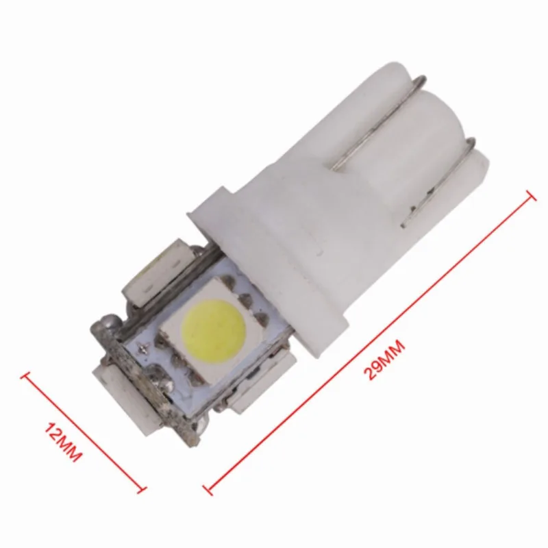 20x T10 5050 5smd canbus светодиодный дверной светильник лампа 12 В Белый боковой маркер s