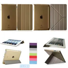 YCJOYZW-чехол для Apple iPad 2/3/4 Smart чехол 1:1 планшеты кожаный чехол для a1460'a1459'a1458'a1416'a1430'a1403'a1395'a1396