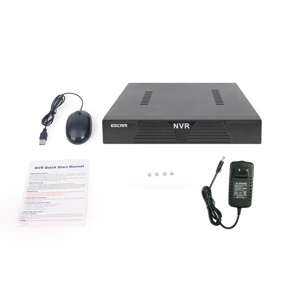 ESCAM K616 16 CH NVR 1080 P Сетевой Видео видеорегистратор с протоколом ONVIF NVR H.264 DVR HDMI-VGA видео выход Поддержка P2P облачный сервис