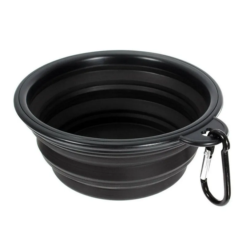

Collapsible Silicone Dog Bowl Travel Portable Light Portable Feed Dishes Water Bowl Durable Pet Dog Bowls