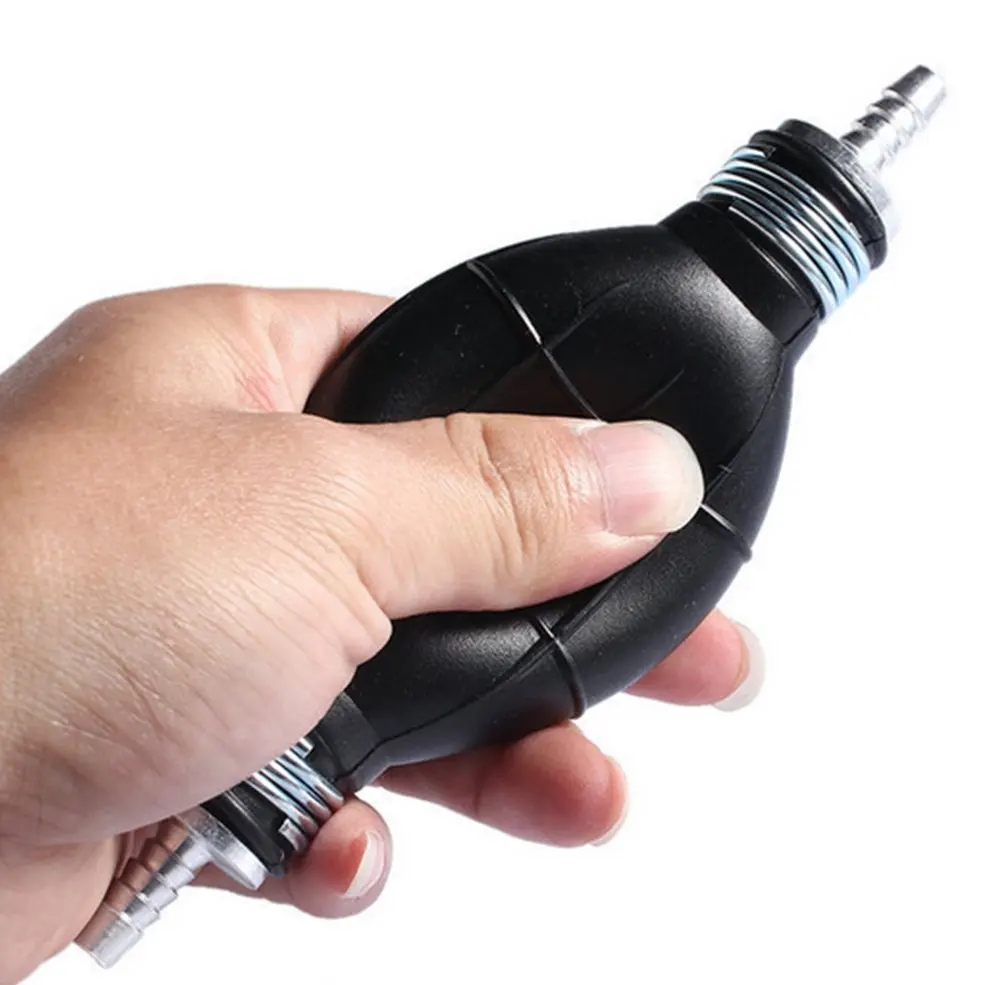 

Car High Pressure Rubber And Aluminum Fuel Gas Petrol Pump Hand Primer Bulb Type All Fuels Transfer Syphon Refueling