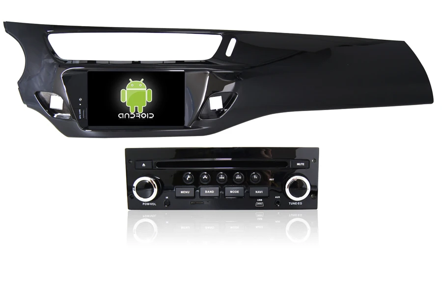 Автомобильный Dvd плеер Navirider для Citroen C3 DS3 Восьмиядерный Android 9 0 Gps навигация 2din