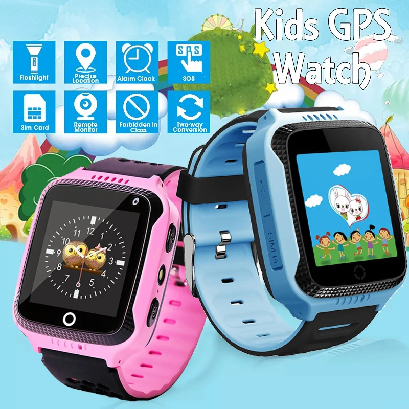 Q528 GPS Kids Smart Watch GPS with Camera Flashlight Baby Watch SOS Call Smart Watch Kids Children Smartwatch Location Tracker