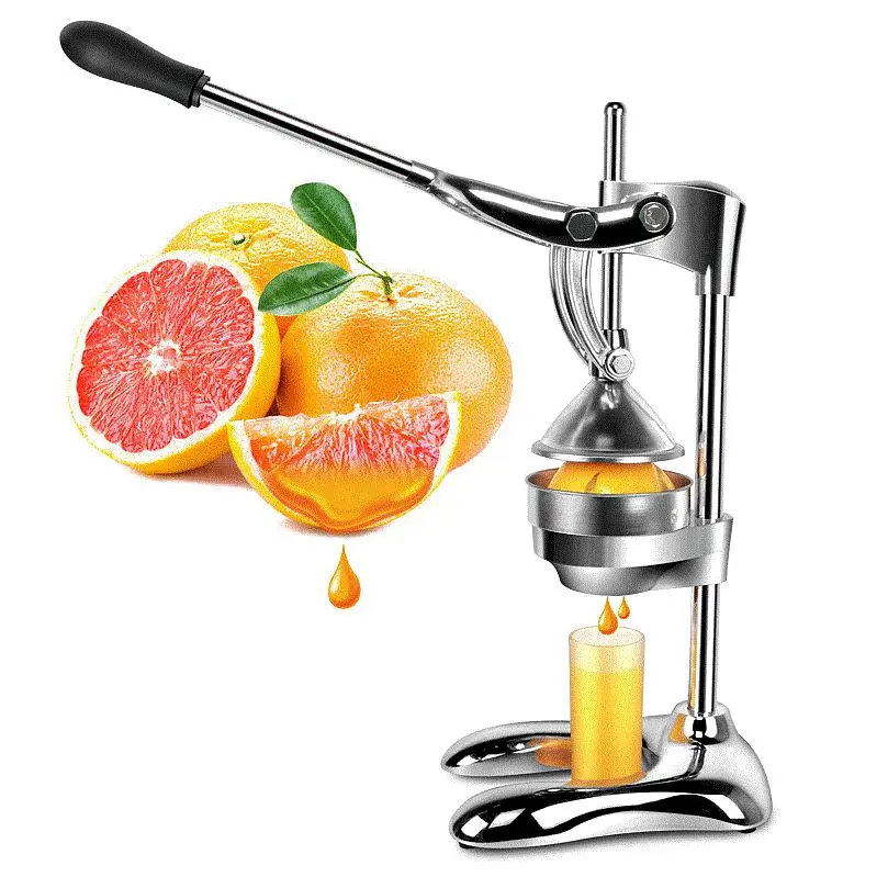 HIMOSKWA Stainless Steel Manual Juicer Hand Press Fruit Squeezer Citrus Lemon Orange Pomegranate Fruit Juice Extractor HIMOSKWA Stainless Steel Manual Juicer Hand Press Fruit Squeezer Citrus Lemon Orange Pomegranate Fruit Juice Extractor