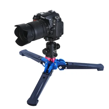 

Manbily M-2 Hydraulic Universal Mini Three Feet Support Tripod Stand Base Monopod Stand for Monopod Ballhead with 3/8 screw KB-0