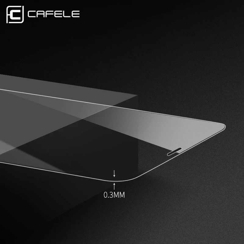  Cafele Screen Protector für iPhone X Gehärtetem Glas Screen Protector 3D für iPhone X HD Klar Anti-