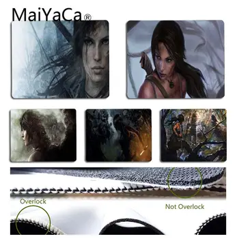 

MaiYaCa Rise of The Tomb Raider Anti-Slip Durable Silicone Computermats Size for 18X22CM Speed Version Gaming Mousepads