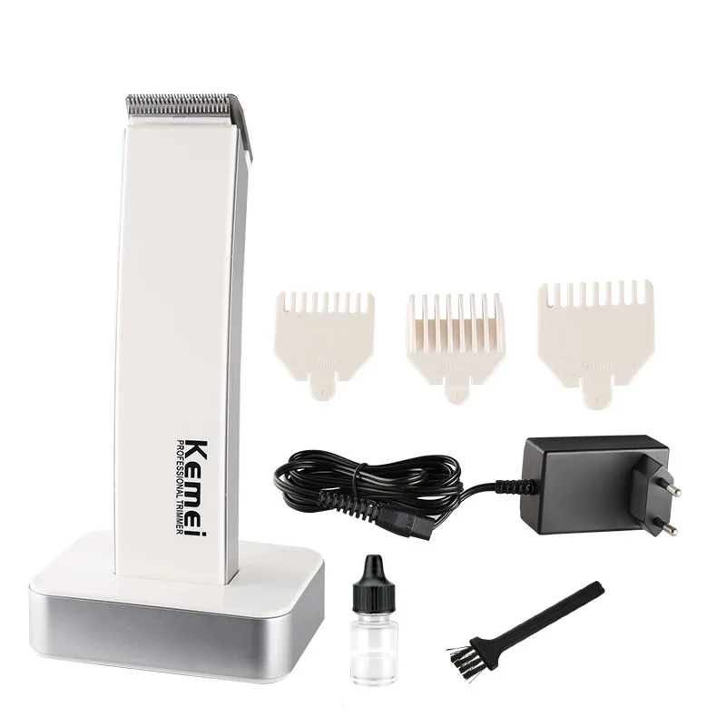 Rechargeable Electric Hair Cipper Shaving Shaver Machine Razor Barber Cutting Beard Trimmer Haircut Set Cordless KEMEI KM-619-2