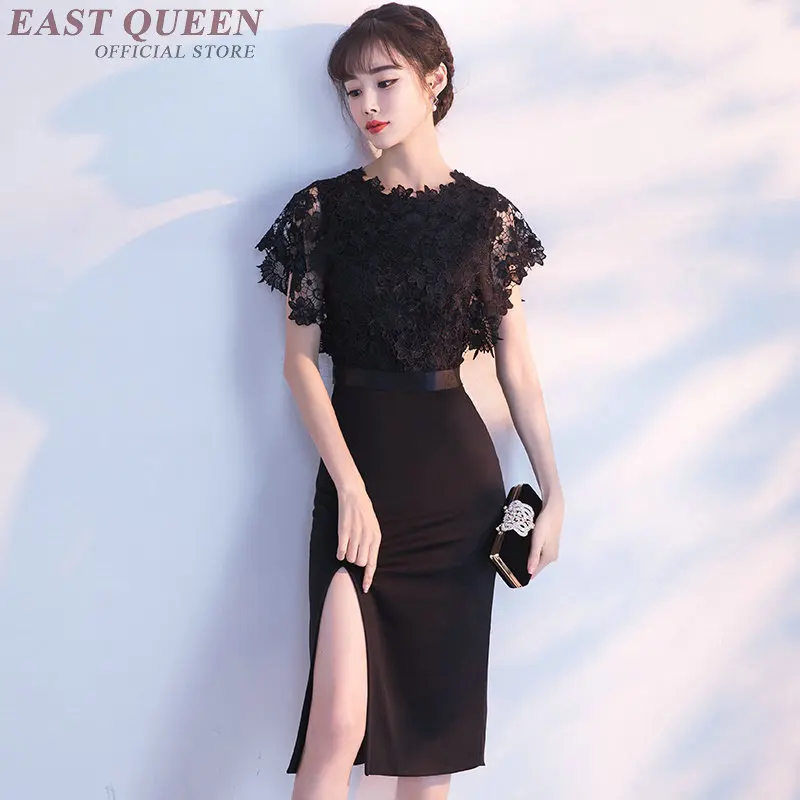 Китайские Восточные платья Летний стиль кружева элегантные дамы китайский год платье AA3208 Y