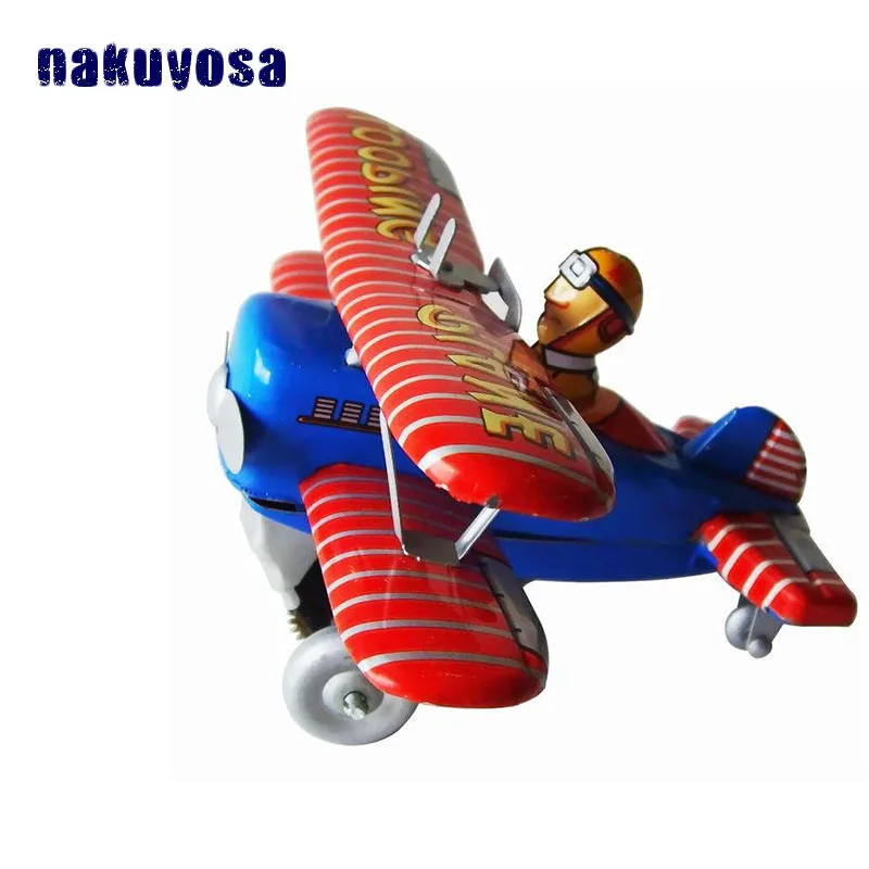 Toys for Boys Girls Somersault Airplane Wind Up Tin Toys Model Simulation Tin Toys Classic Collection Gifts Nostalgia Toys Toys for Boys Girls Somersault Airplane Wind Up Tin Toys Model Simulation Tin Toys Classic Collection Gifts Nostalgia Toys