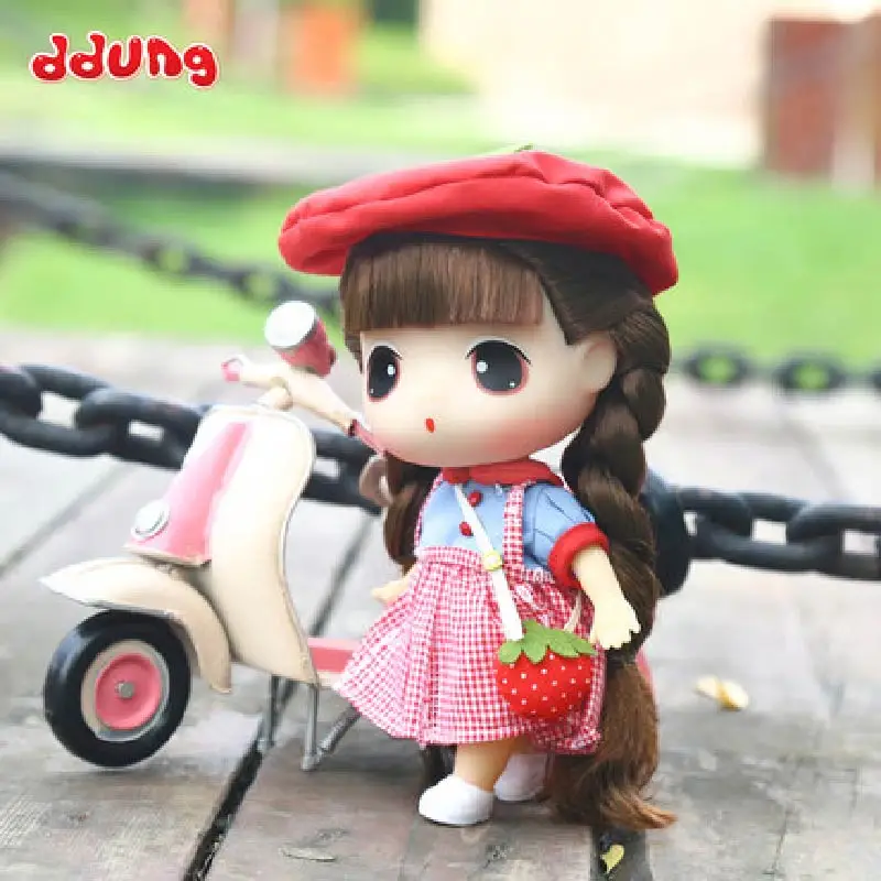 Кукла Ddung Ограниченная серия пасторальный стиль 18 см подлинный корейский одевание кукол BJD прекрасный подарок для девочек коллекция