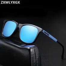 Классические поляризационные солнцезащитные очки, мужские солнцезащитные очки для вождения, мужские солнцезащитные очки в стиле ретро, Дешевые Роскошные брендовые дизайнерские очки Gafas De sol