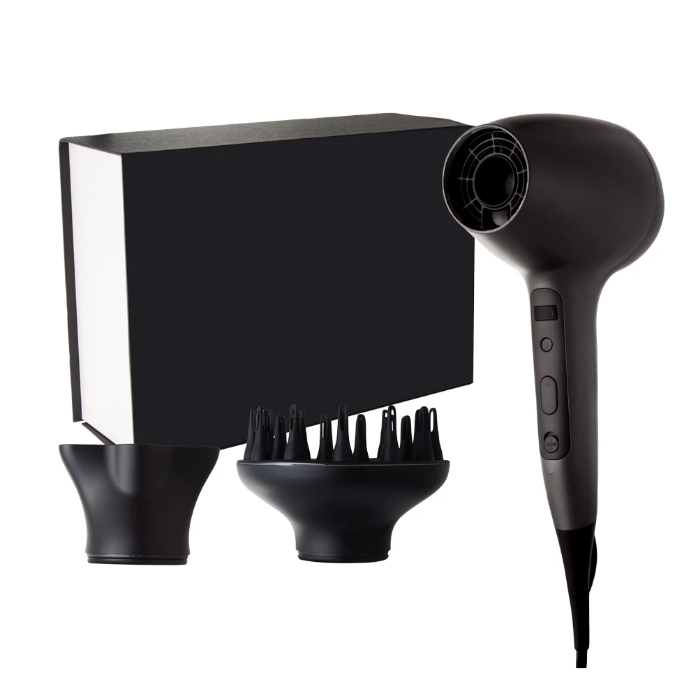 Secador de Cabelo com Sensor de Toque Secador de Cabelo Profissional Forte Vento Ionic Quente Frio 1600w 6 Velocidade 11 vento quente frio 1600w 6 velocidade
