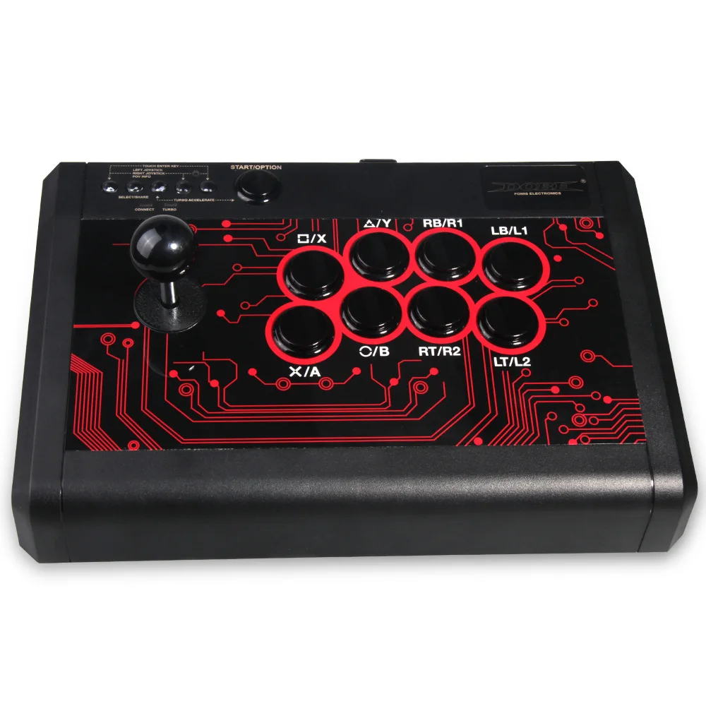 

6 in 1 Wired Arcade Fight Stick Joystick for PS4 PS3 XBOX ONE 360 PC & SWITCH