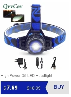 Powerfu фары светодио дный Перезаряжаемые Лобовая Фара 5 Вт/10 Вт фонарик лампа Headtorch Lanterna Рыбалка Отдых на природе Охота