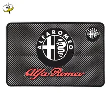 Авто Интерьер многофункциональный мобильный телефон Противоскользящий коврик для Alfa Romeo 147 155 156 159 Giulietta Giulia Mito GT Brera