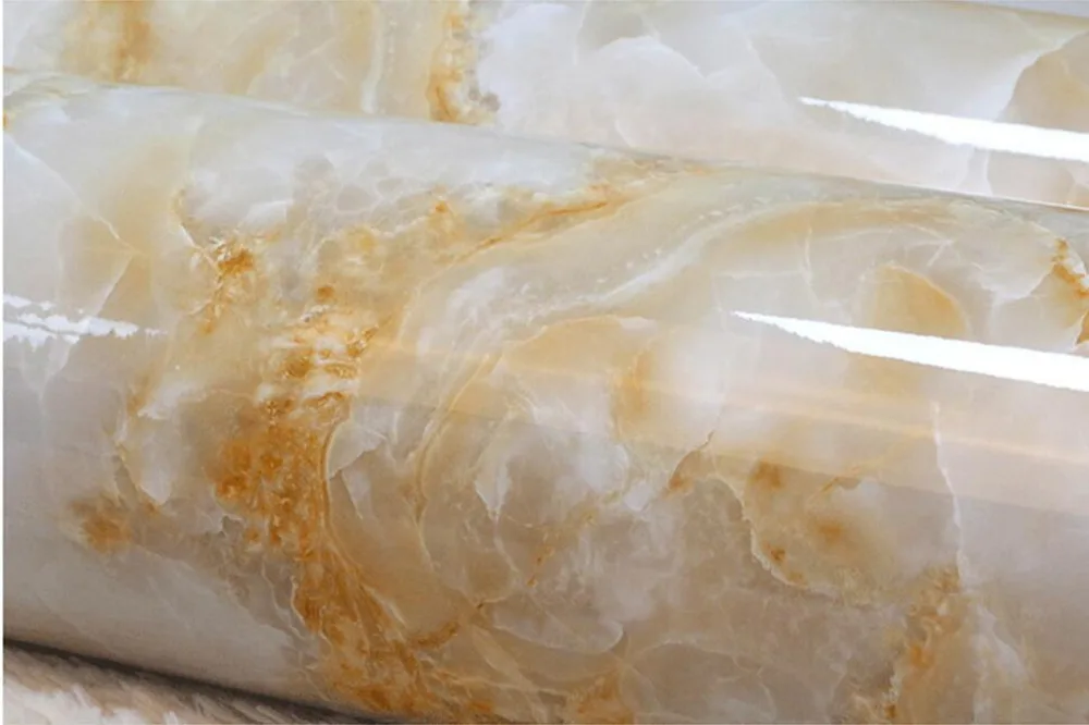 60 см * 5 м вид мраморный эффект обои пленка самоклеющиеся виниловые Peel stick