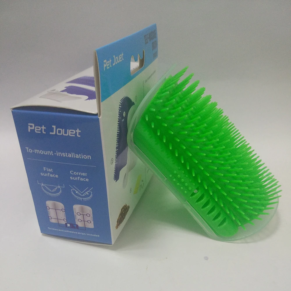 Cat Grooming Tool Hair Removal Brush Comb for Dogs Cats Hair Shedding Trimming Device with catnip Wall Corner Massage Comb Cat Grooming Tool Hair Removal Brush Comb for Dogs Cats Hair Shedding Trimming Device with catnip Wall Corner Massage Comb