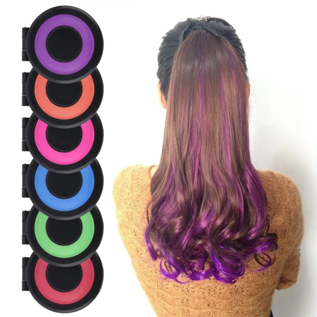 Convenient Temporary Super Hair Dye Colorful Chalk Hair Color ... Convenient Temporary Super Hair Dye Colorful Chalk Hair Color ...
