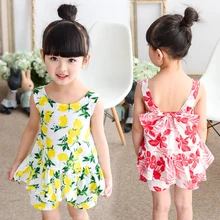 Children’s clothing female child set summer 2016 little girl baby child suspender skirt trousers twinset