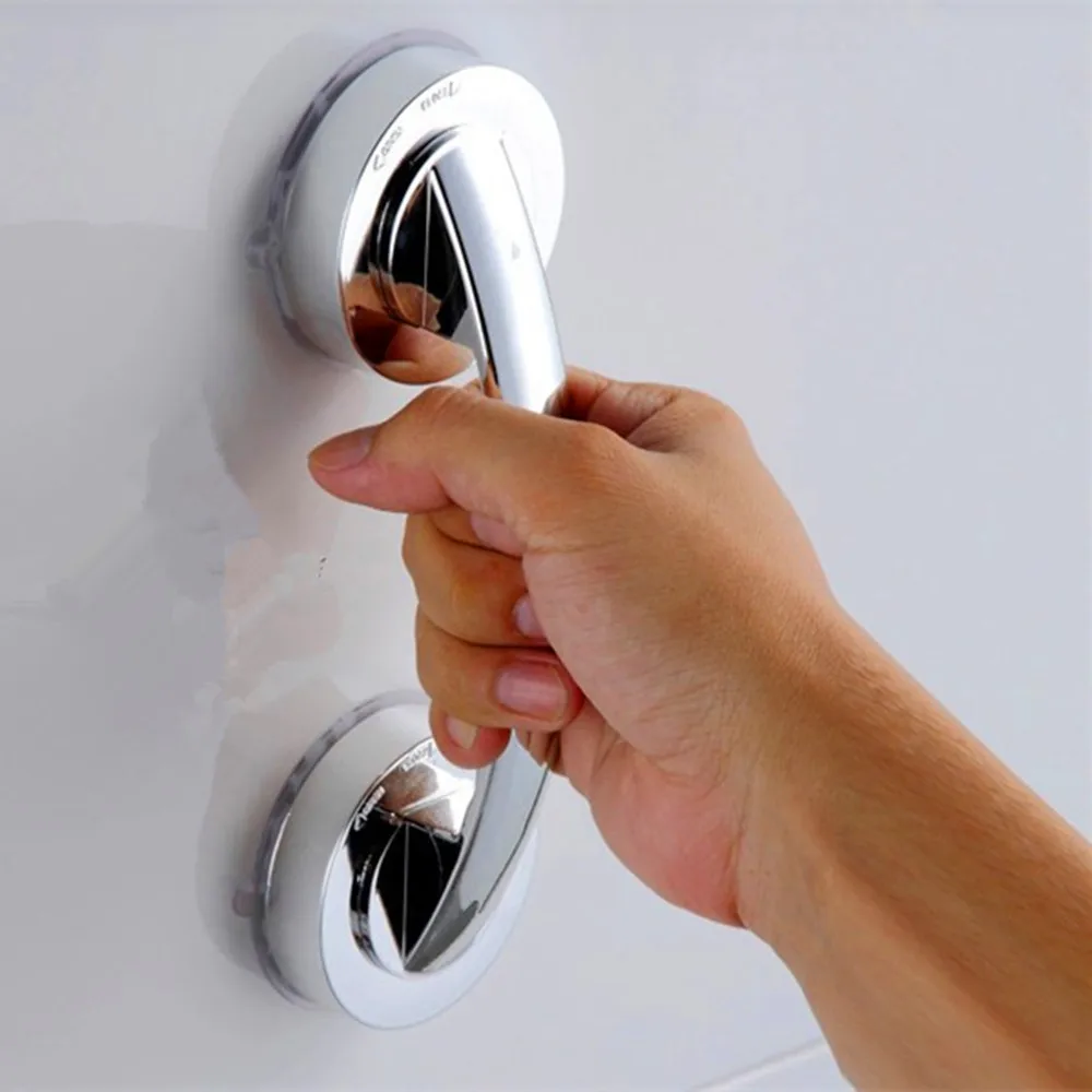 2019 Hot Products Bath Safety Handle Suction Cup Handrail Grab Bathroom Grip Tub Shower Bar Rail family Home Shipping