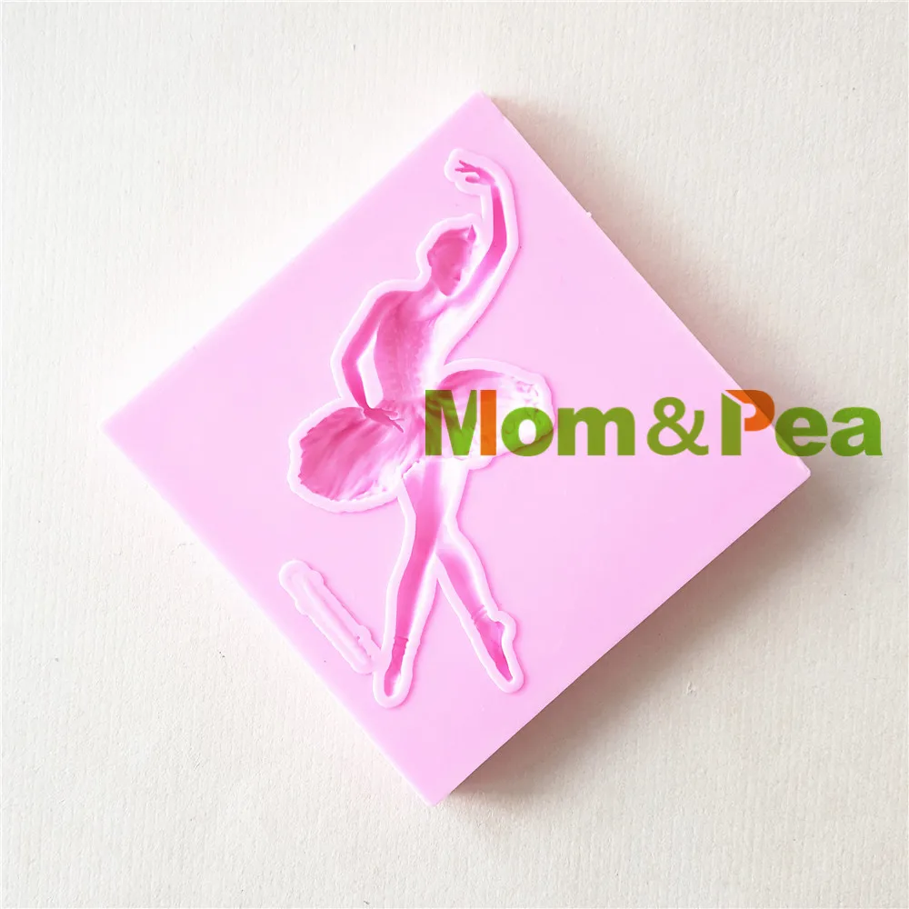 1426 Бесплатная доставка форма для балерины Mom &amp Pea украшение торта 3D мастики мыла