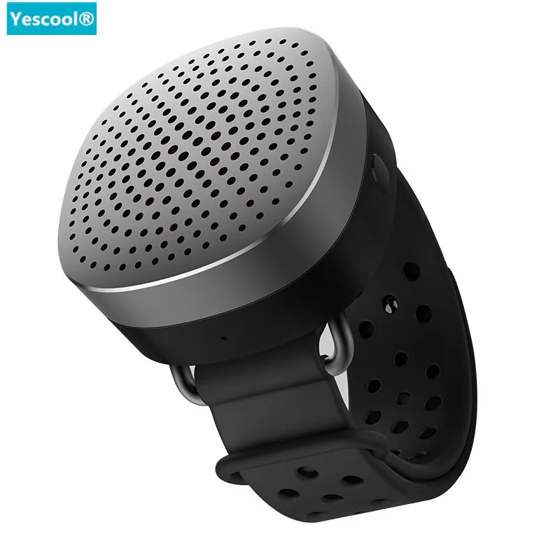 Yescool PMC 18 мини часы Bluetooth динамик стерео спортивный пробег музыкальный плеер