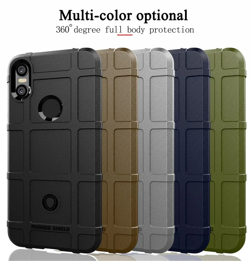 Case for Motorola Moto One P30 Play Note Cover Shockproof Rugged Shield Shell Cover for Moto G6 Plus Z3 Force Play Case (2)