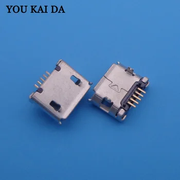 

1000pcs/lot Tablet PC MINI USB Jack Long 5P Mobile Phone Micro USB connector 5pin 2 DIP foot,Charging Port