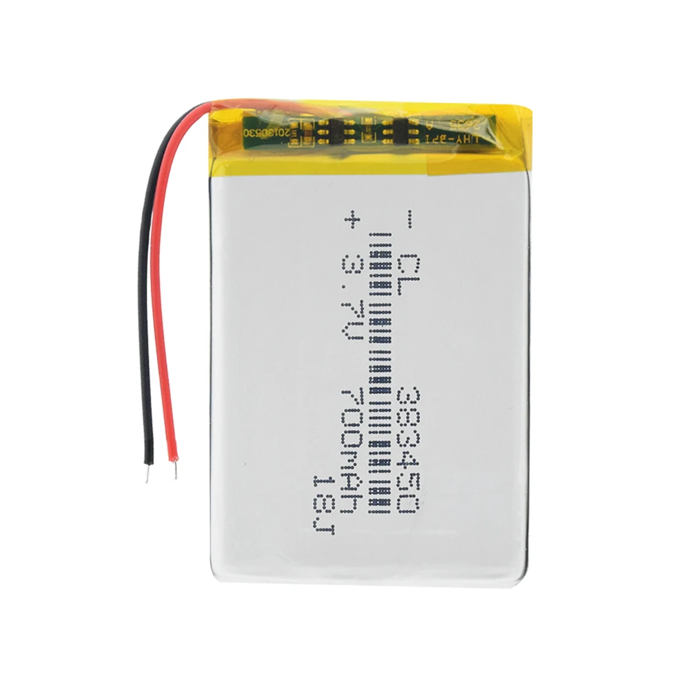 3 7 V 700mAh 383450 перезаряжаемый литий полимерный ионный аккумулятор Lipo для MP3 MP4 GPS DVD