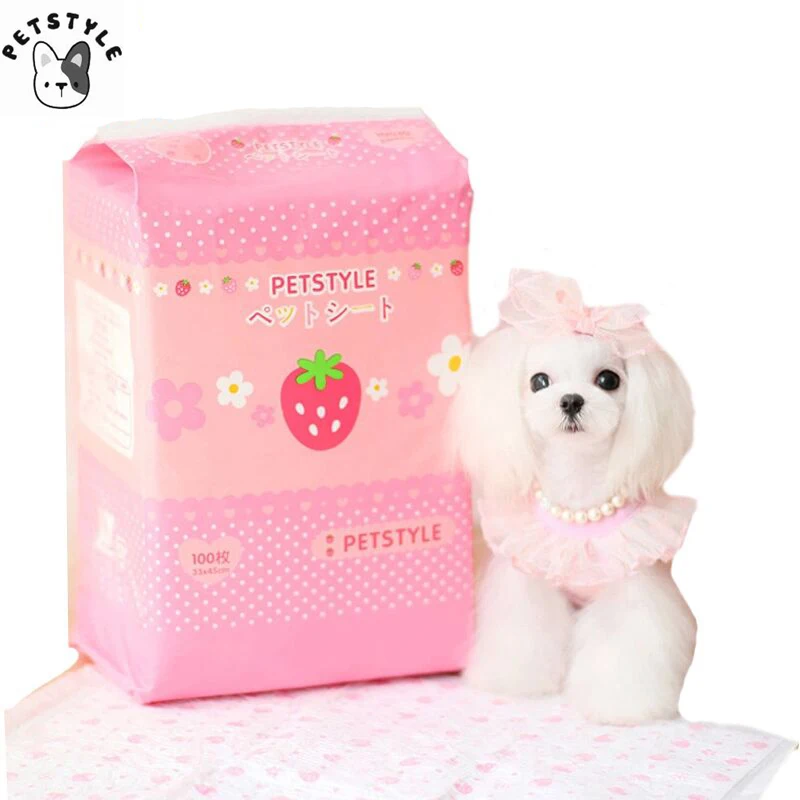 

2017 1 Bag Super Absorbent Dog Diaper Dog pants Pet Dog Training Urine Pad Pet Diapers Pet Dog Nappy New Arrival PETSTYLE