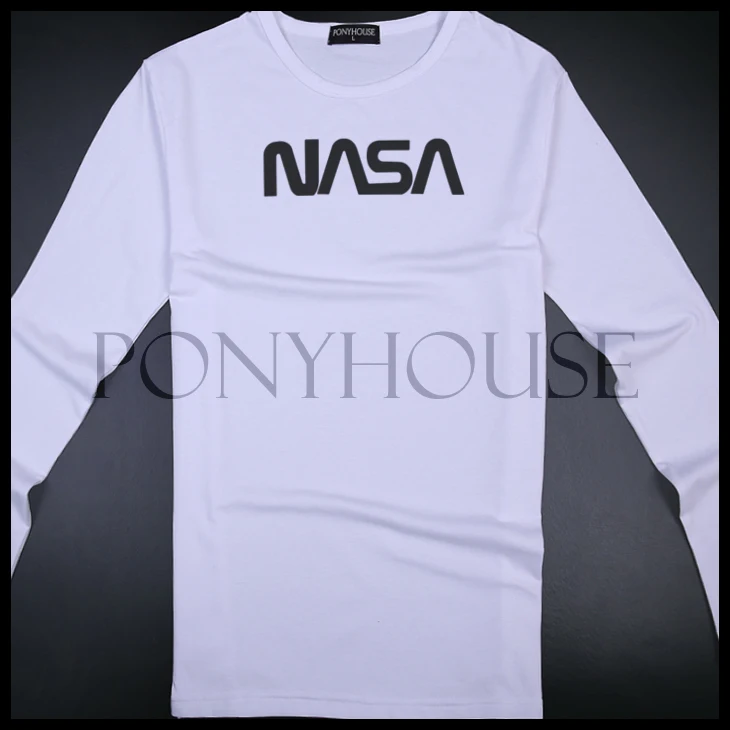 2015E PSI AHP NASA logotipo marca de ropa jóvenes e invierno de hombre  camisa con mangas largas|clothes women|shirt xxxxlshirt flannel - AliExpress