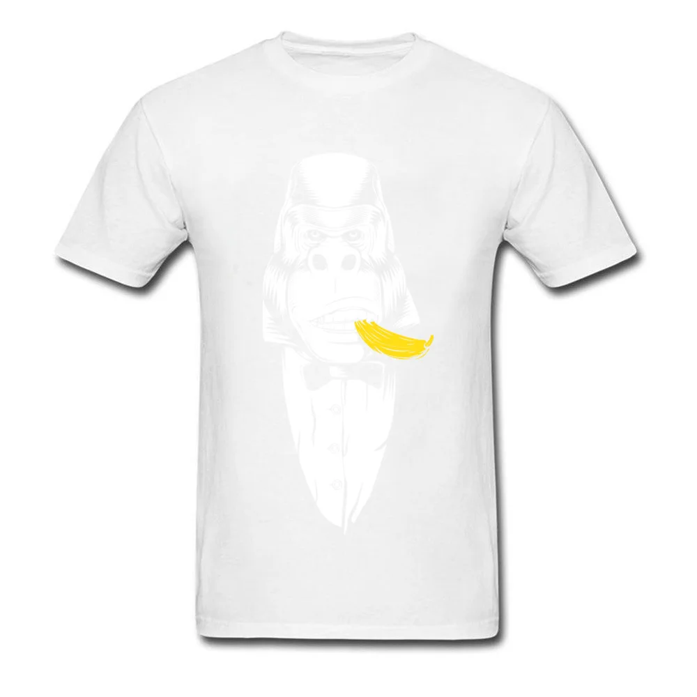  Mens T-shirts Don Kong cosie Tops Shirts 100% Cotton Fabric Round Collar Short Sleeve Printed Top T-shirts Father Day Don Kong white