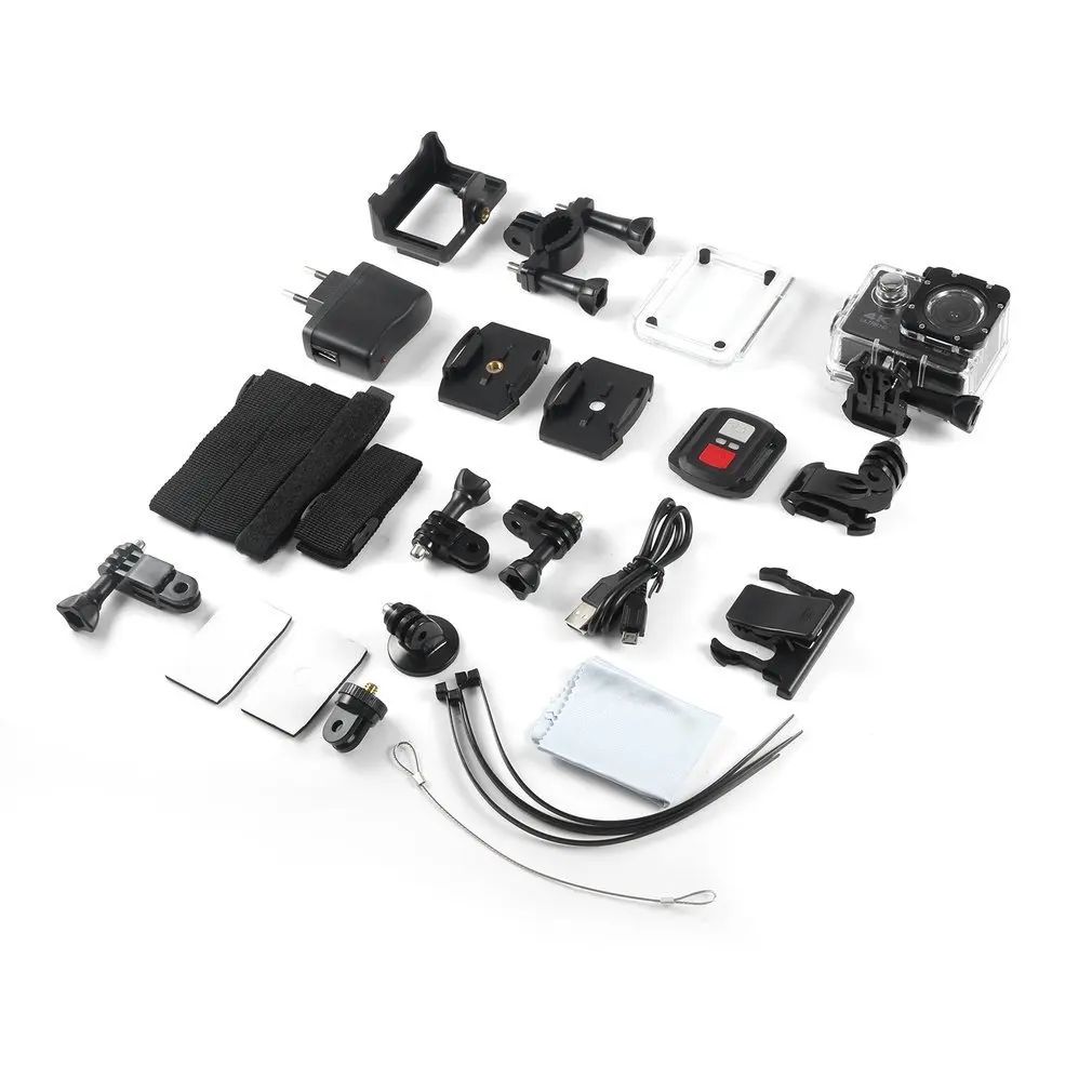 

F60R Outdoor Extreme HD Camera with Remote Control WiFi Waterproof 1080P Full-HD Camera for Aerial and Diving Riding