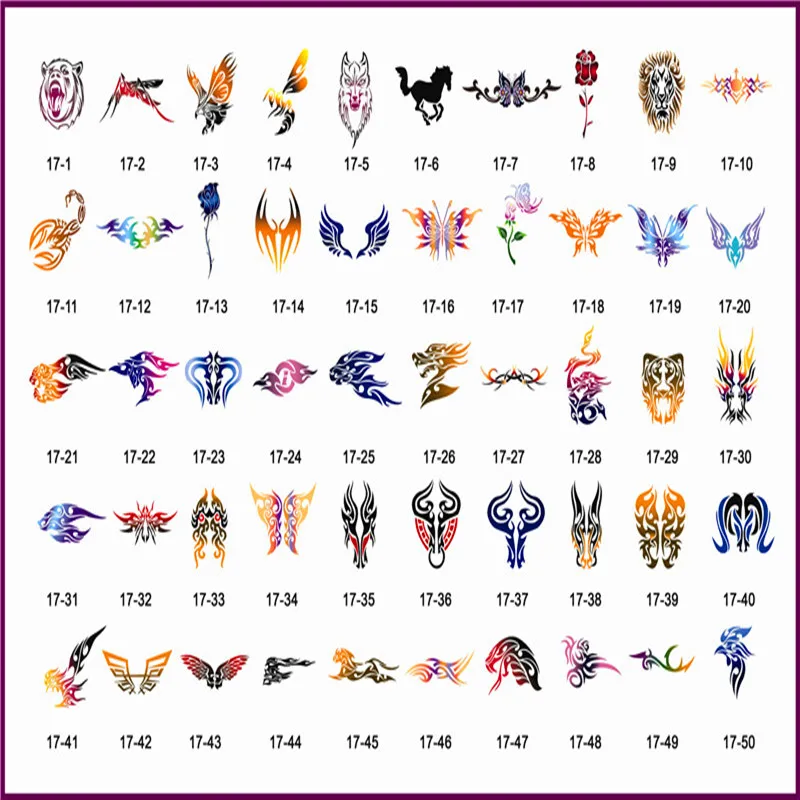 book 17 golden phoenix airbrush tattoo stencil 50 designs for book 17 golden phoenix airbrush tattoo stencil 50 designs for