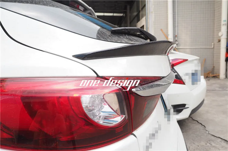 Подходит для MAZDA CX4 CX-4 спойлер из углеволокна крыло губы