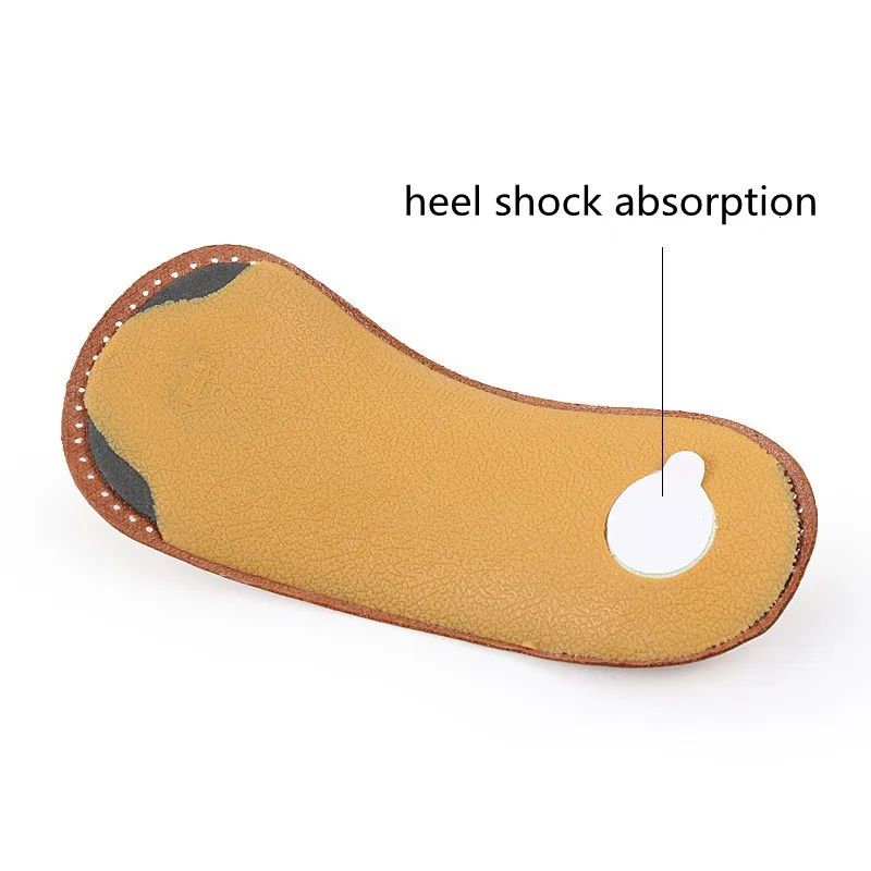 Новая кожаная стелька для обуви ортопедическая супинатор s плоская поддержка стельки для ног подошвы для обуви аксессуары внутренний, для ухода за ногами