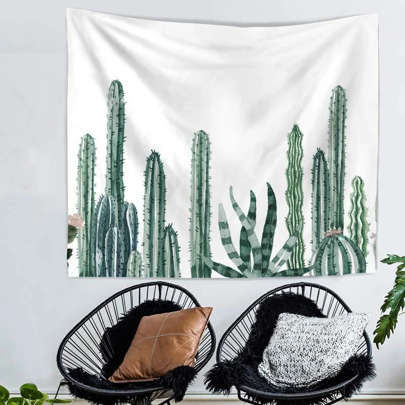 New Cactus Design Printed Polyester Wall Tapestry Yoga Mat Home Decor Soft Hanging Tapestry Bedroom Carpet Modern Art Blanket New Cactus Design Printed Polyester Wall Tapestry Yoga Mat Home Decor Soft Hanging Tapestry Bedroom Carpet Modern Art Blanket