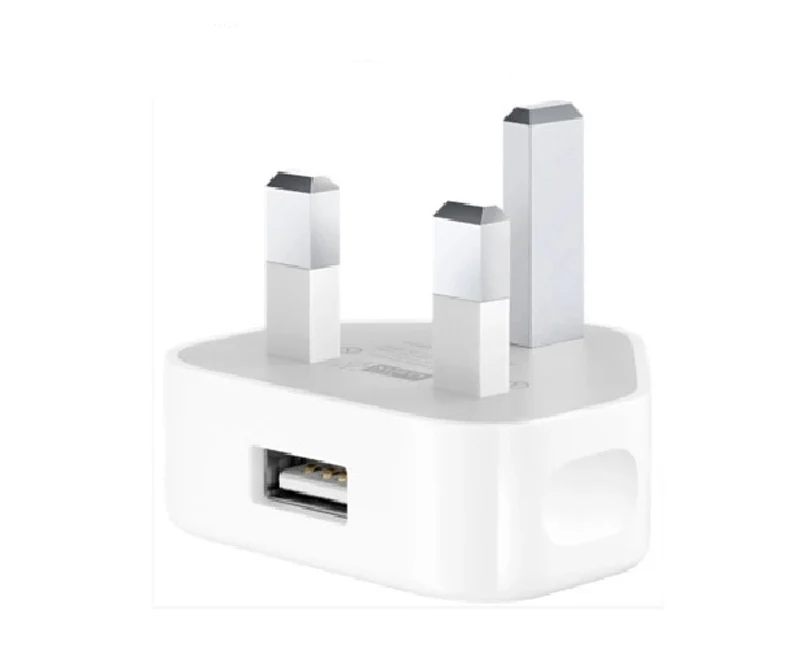 2015 new 5V 1A 3 Pin UK AC to USB Power Charger Adapter Plug For Apple