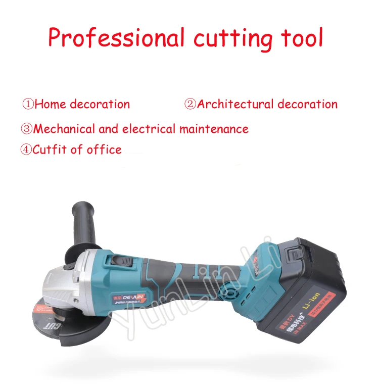 US $152.37 Multifunction Power Tool Industrial Cutting Machine Hand Wheel Grinding Machine 128TV1