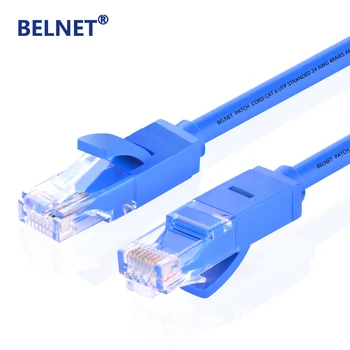 

BELNET CAT6 RJ45 UTP unshield Ethernet Cable Patch Cord Network lan cable 10M 15M 20M 1000Mbps for Computers Laptops Router