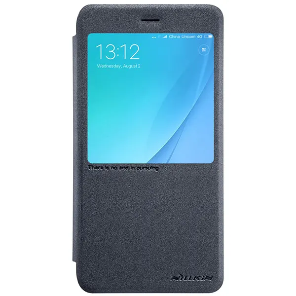 Nillkin кожаный чехол для телефона для Xiaomi mi 5X Чехол-книжка для mi 5X полный защитный чехол s для Xiao mi 5X деловой чехол - Цвет: Grey