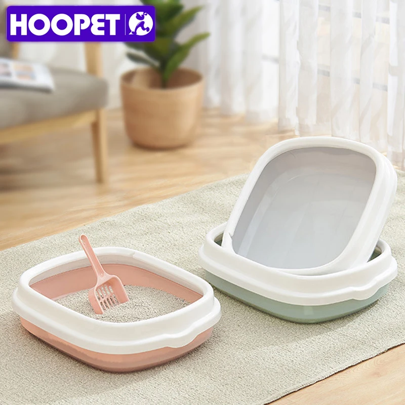 HOOPET Pet кошачий поддон для туалета тренировочный туалет угловой чистый помещений
