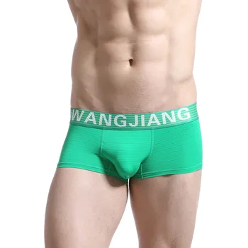 

WJ men's underwear comfort breathable translucent silk pants waist men 5004-PJ