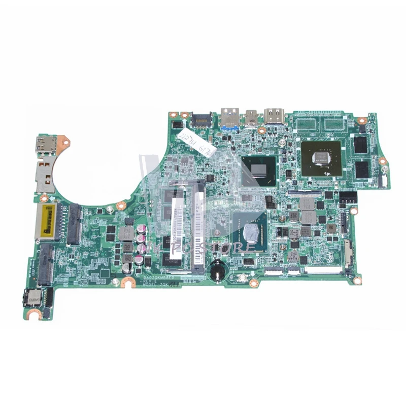 NOKOTION NBMAZ11002 для Acer aspire V5 572 572G материнская плата ноутбука DA0ZQKMB8E0 2127U CPU DDR3 GT740M
