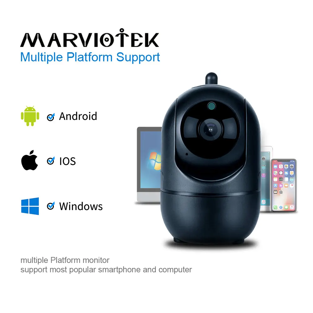 

Home Security Wireless IP Camera WiFi Intelligent Auto Tracking Of Human Surveillance Network Mini CCTV Camera Wifi 1080P Cloud