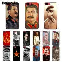 Мягкий силиконовый чехол для телефона из ТПУ с изображением Babaite Сталина, для iPhone X, XS, MAX, 6, 6s, 7, 7 plus, 8, 8 Plus, 5, 5S, SE, XR
