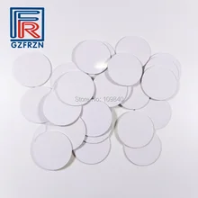 100 шт./лот ISO15693 диаметр 25 мм TI-2048 ПВХ монета бирка RFID Маркер-карты для контроля доступа