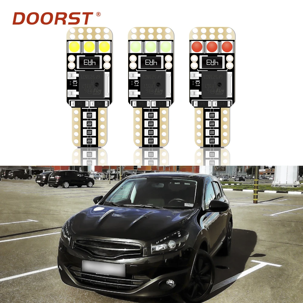 100% Canbus T10 W5W светодиодный автомобильный габаритный фонарь для Nissan Qashqai Silvia S15 S14 S13
